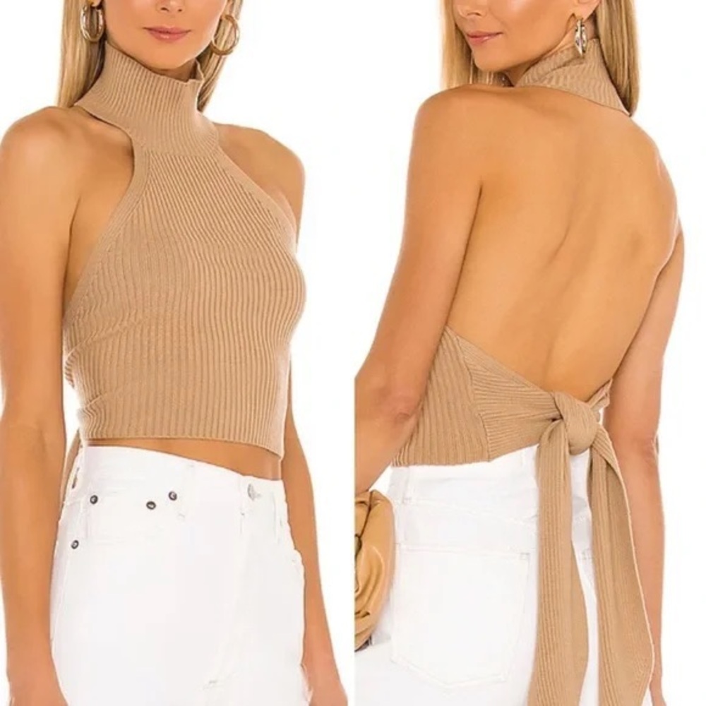 House of Harlow 1960 x REVOLVE Heather Halter in Toffee